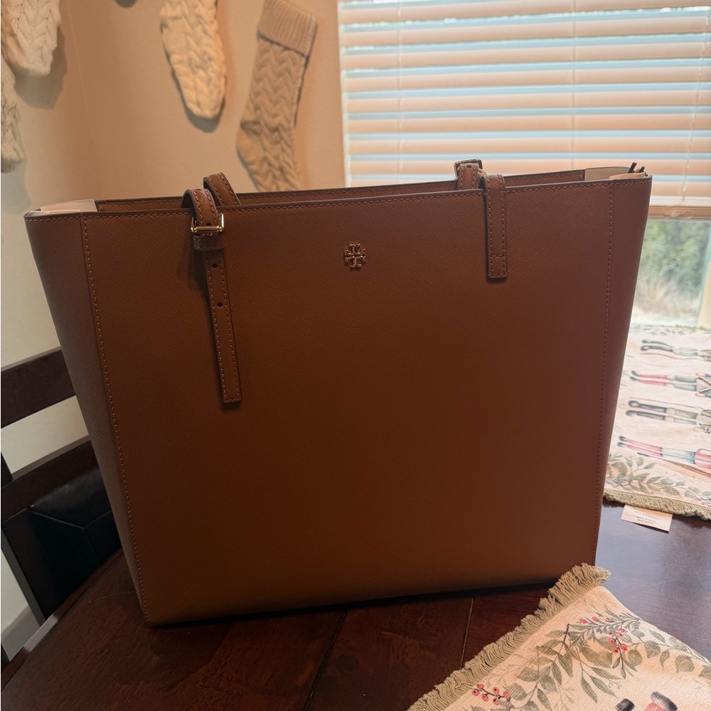 Brown Leather Tote Bag
